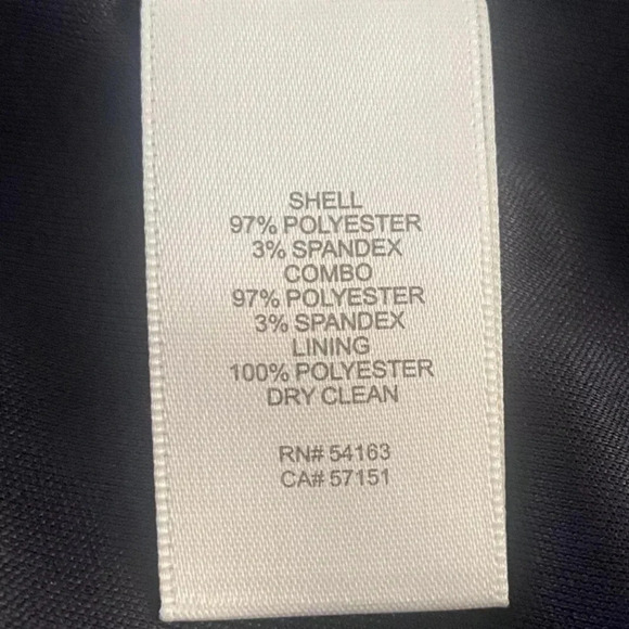 Eliza J. Zip Front Ponte Fit & Flare Dress‎ Womens Size 8 (1448) - Picture 5 of 6